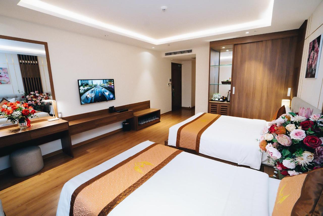 Manh Quan Luxury Hotel Vinh Yen Eksteriør bilde