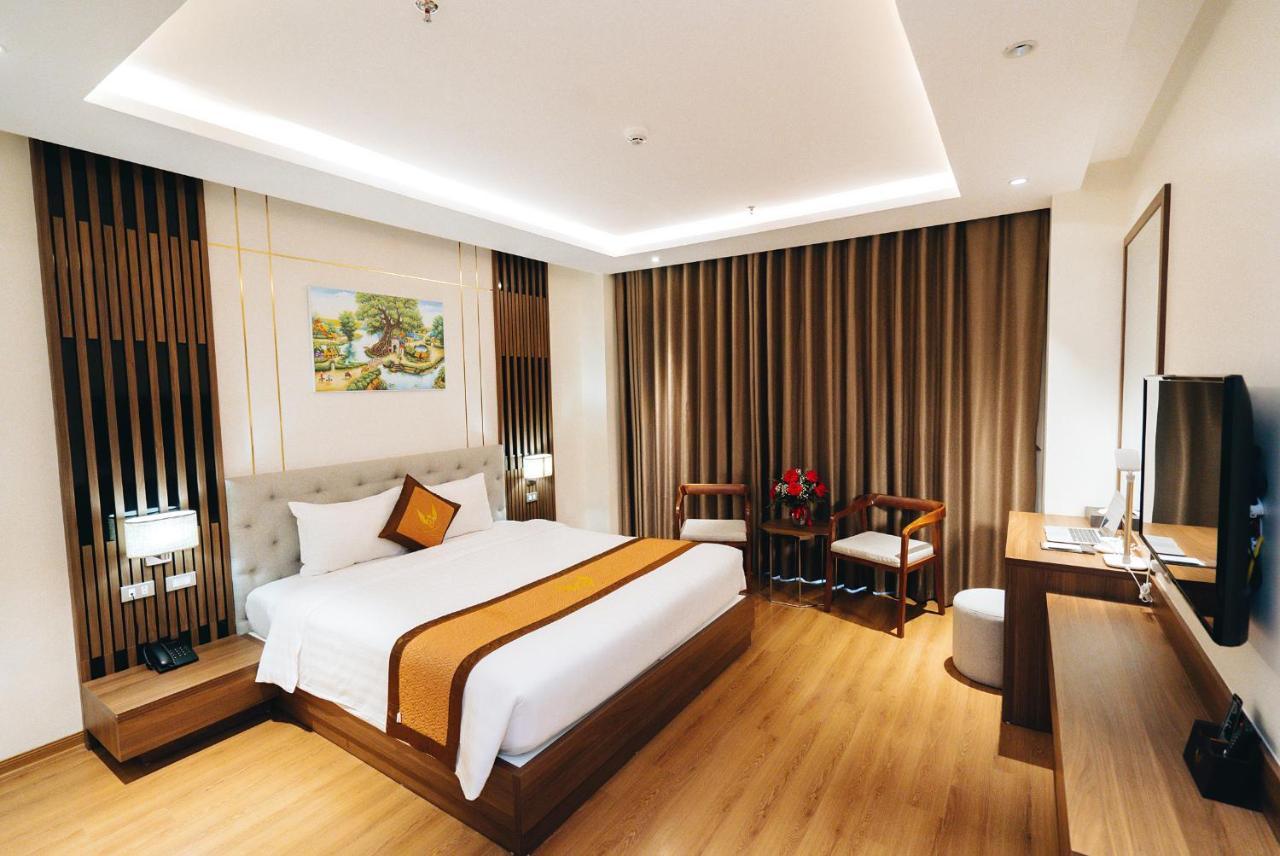 Manh Quan Luxury Hotel Vinh Yen Eksteriør bilde