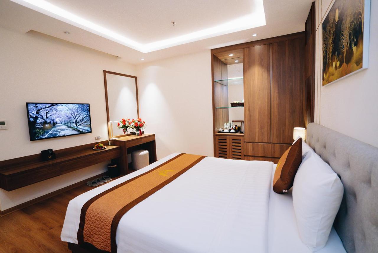 Manh Quan Luxury Hotel Vinh Yen Eksteriør bilde