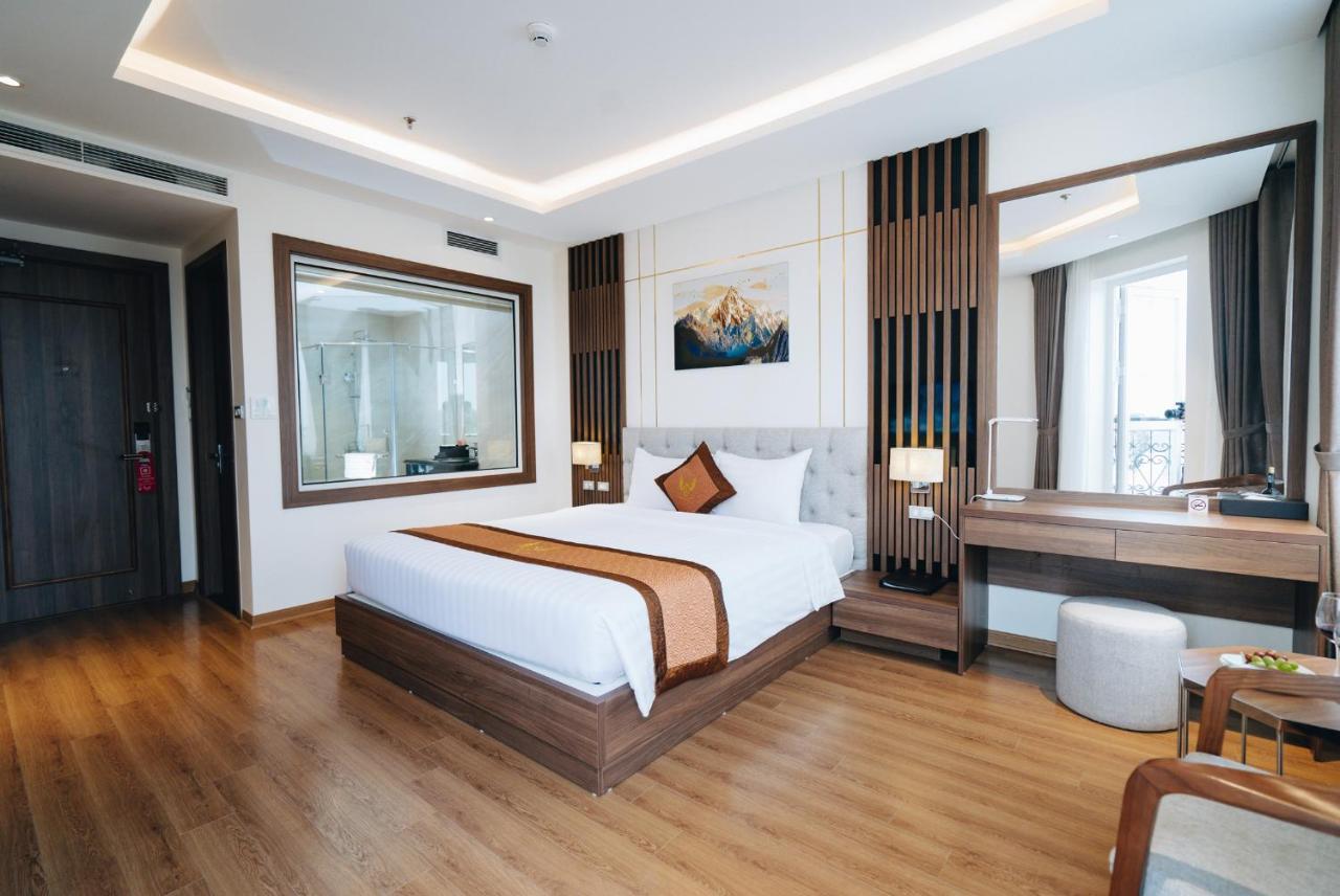 Manh Quan Luxury Hotel Vinh Yen Eksteriør bilde