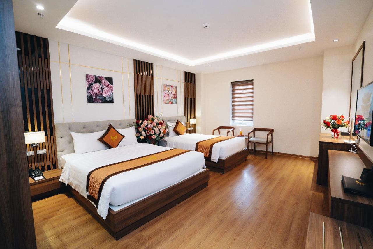 Manh Quan Luxury Hotel Vinh Yen Eksteriør bilde