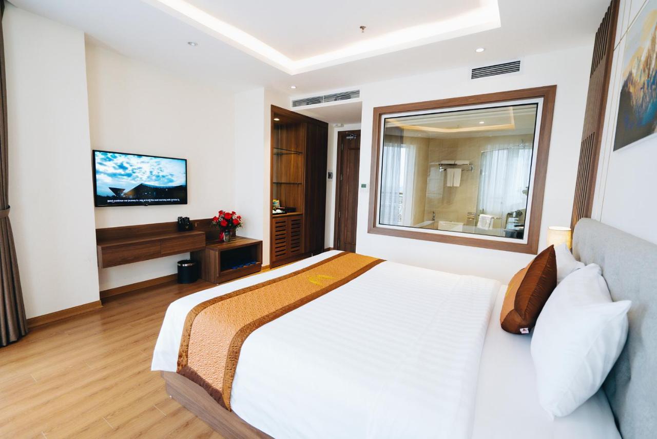 Manh Quan Luxury Hotel Vinh Yen Eksteriør bilde