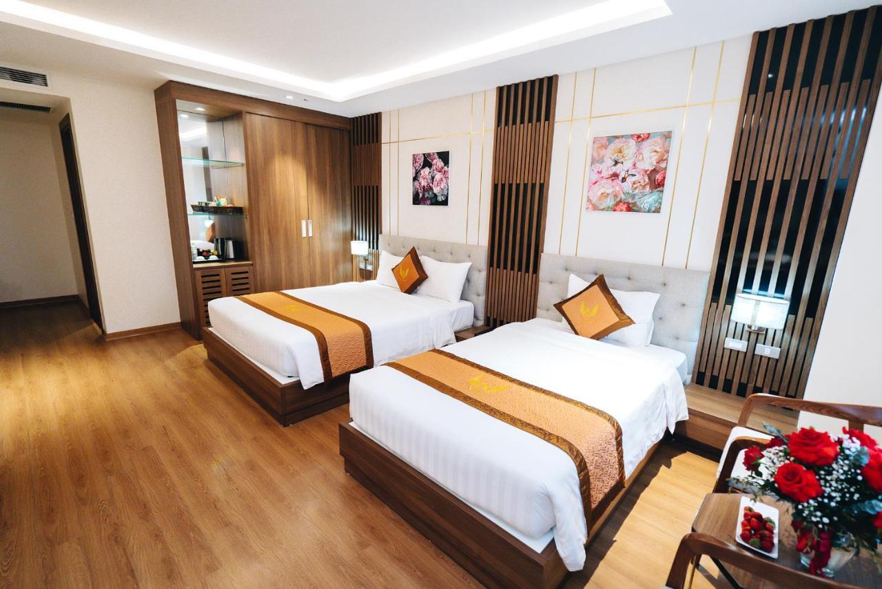 Manh Quan Luxury Hotel Vinh Yen Eksteriør bilde