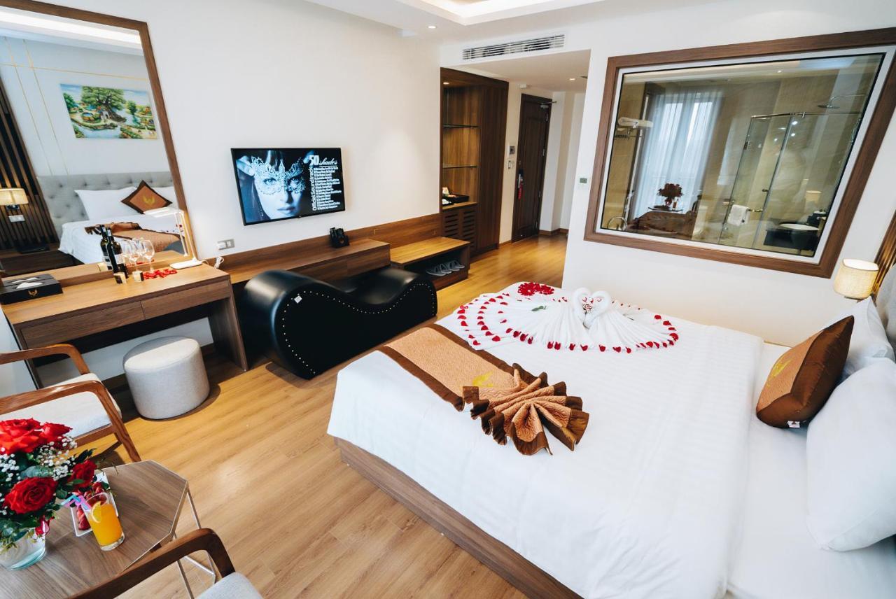 Manh Quan Luxury Hotel Vinh Yen Eksteriør bilde