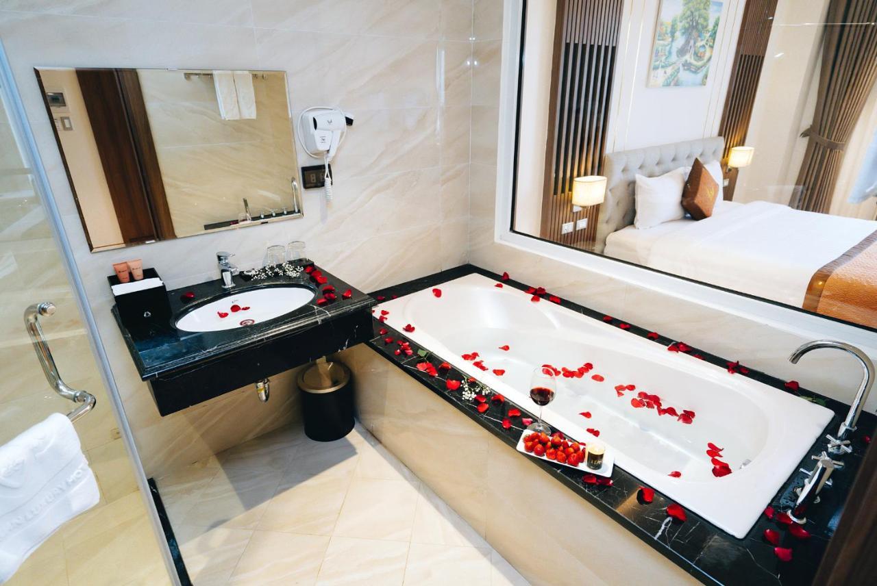 Manh Quan Luxury Hotel Vinh Yen Eksteriør bilde